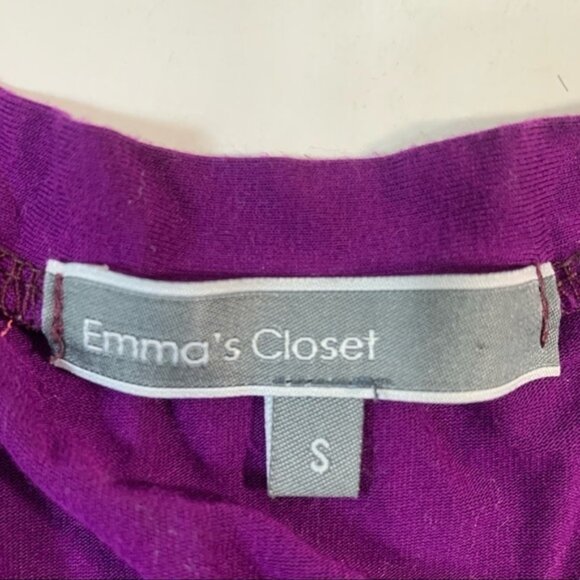 Emmas Closet Long Purple Blouse - Picture 4 of 4